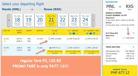 manila to roxas city flights promo cebu pacific